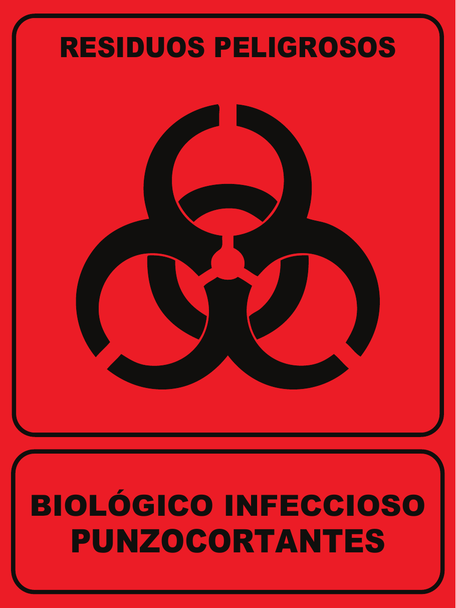Biológico infeccioso · Punzocortantes