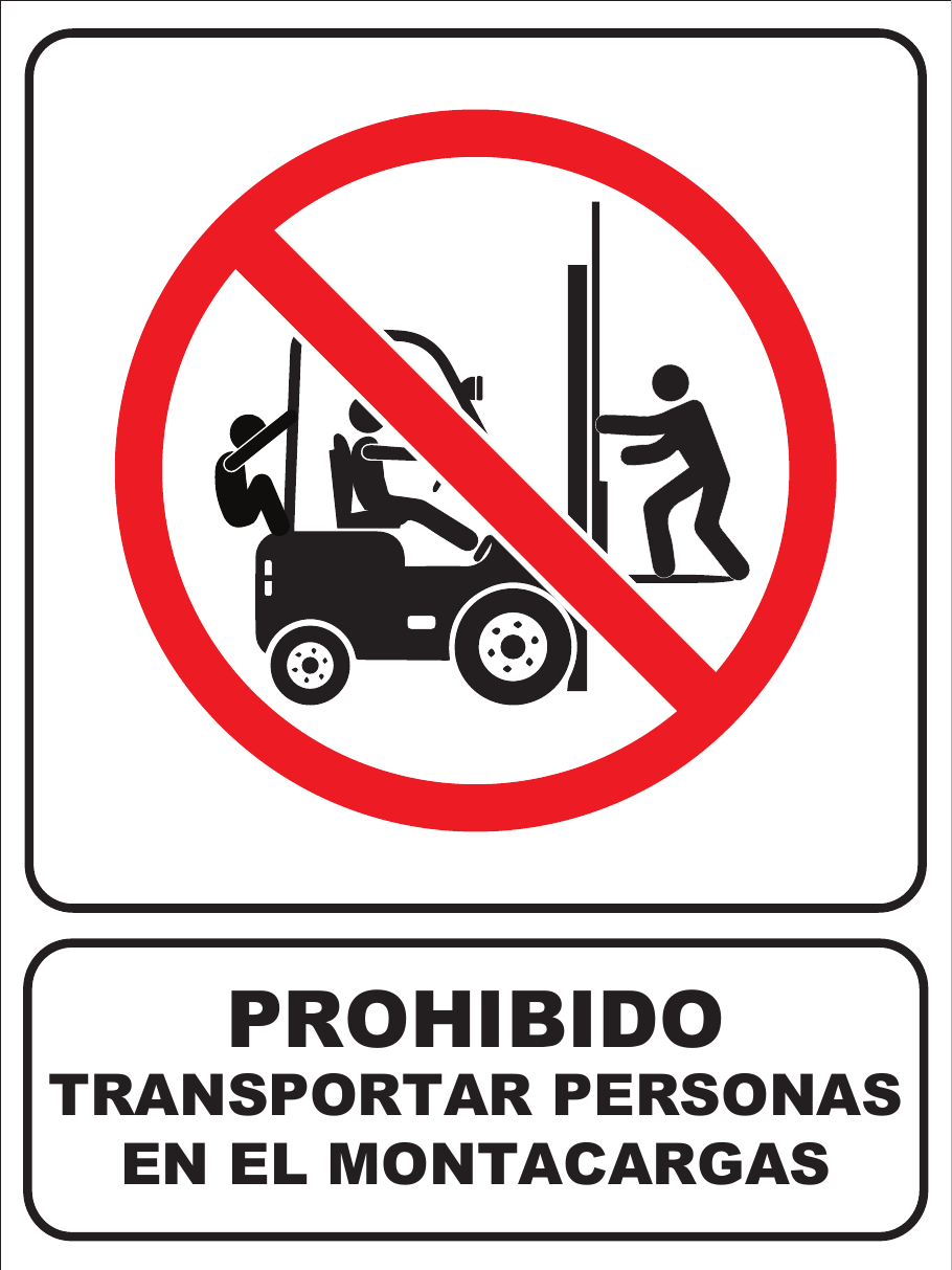 Prohibido transportar